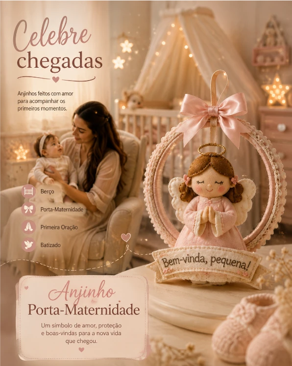 Anjinhos para maternidade e berço